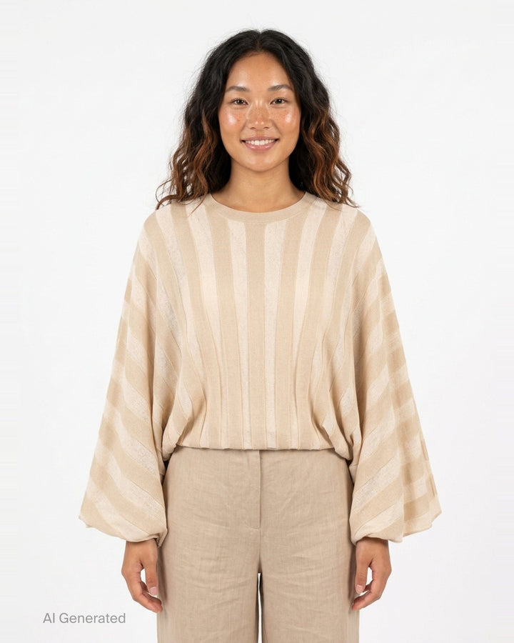 Valiant Drawn Sweater | Zimmermann | Club21 - front