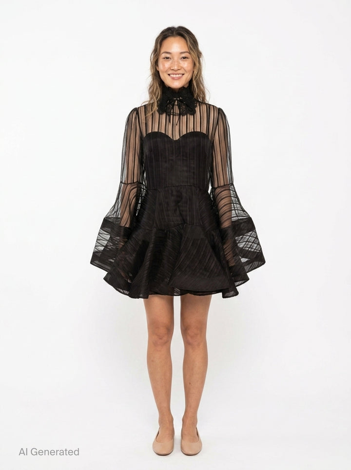 Valiant Lantern Mini Dress | Zimmermann | Club21 - front