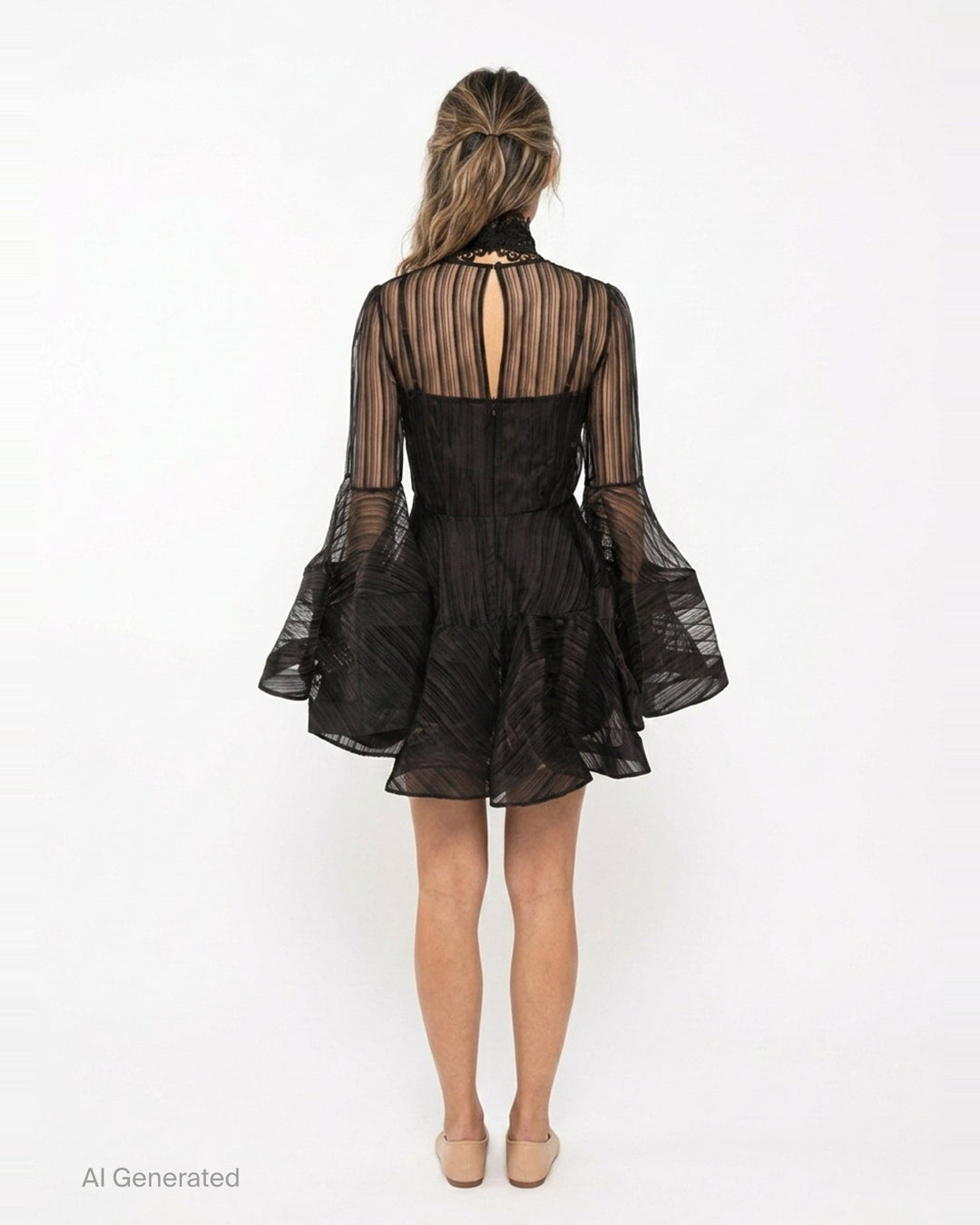 Valiant Lantern Mini Dress | Zimmermann | Club21 - back