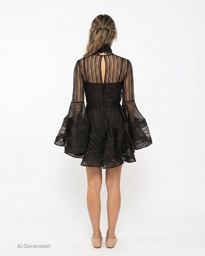 Valiant Lantern Mini Dress | Zimmermann | Club21 - back