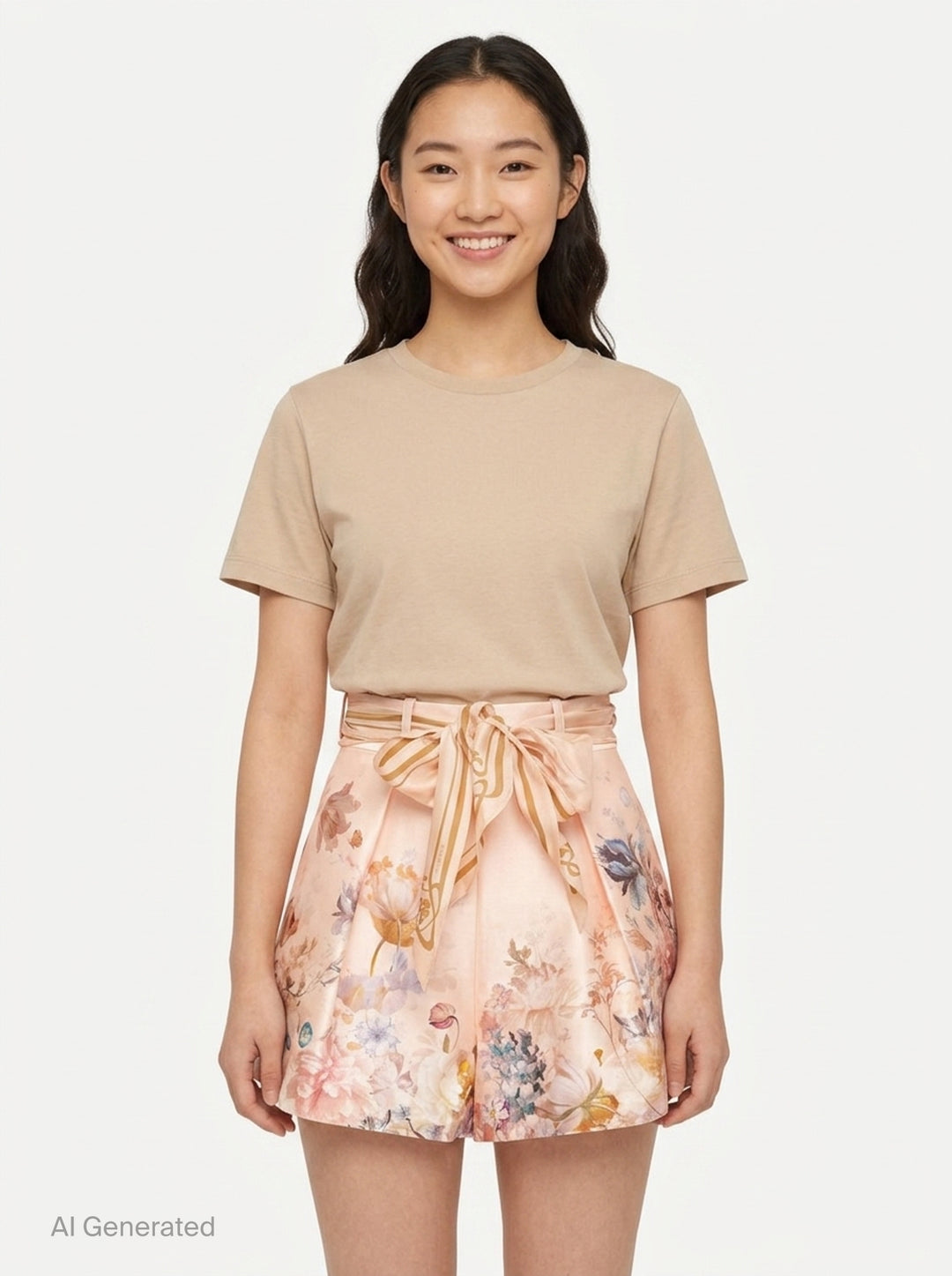 Valiant Tuck Shorts | Zimmermann | Club21 - front