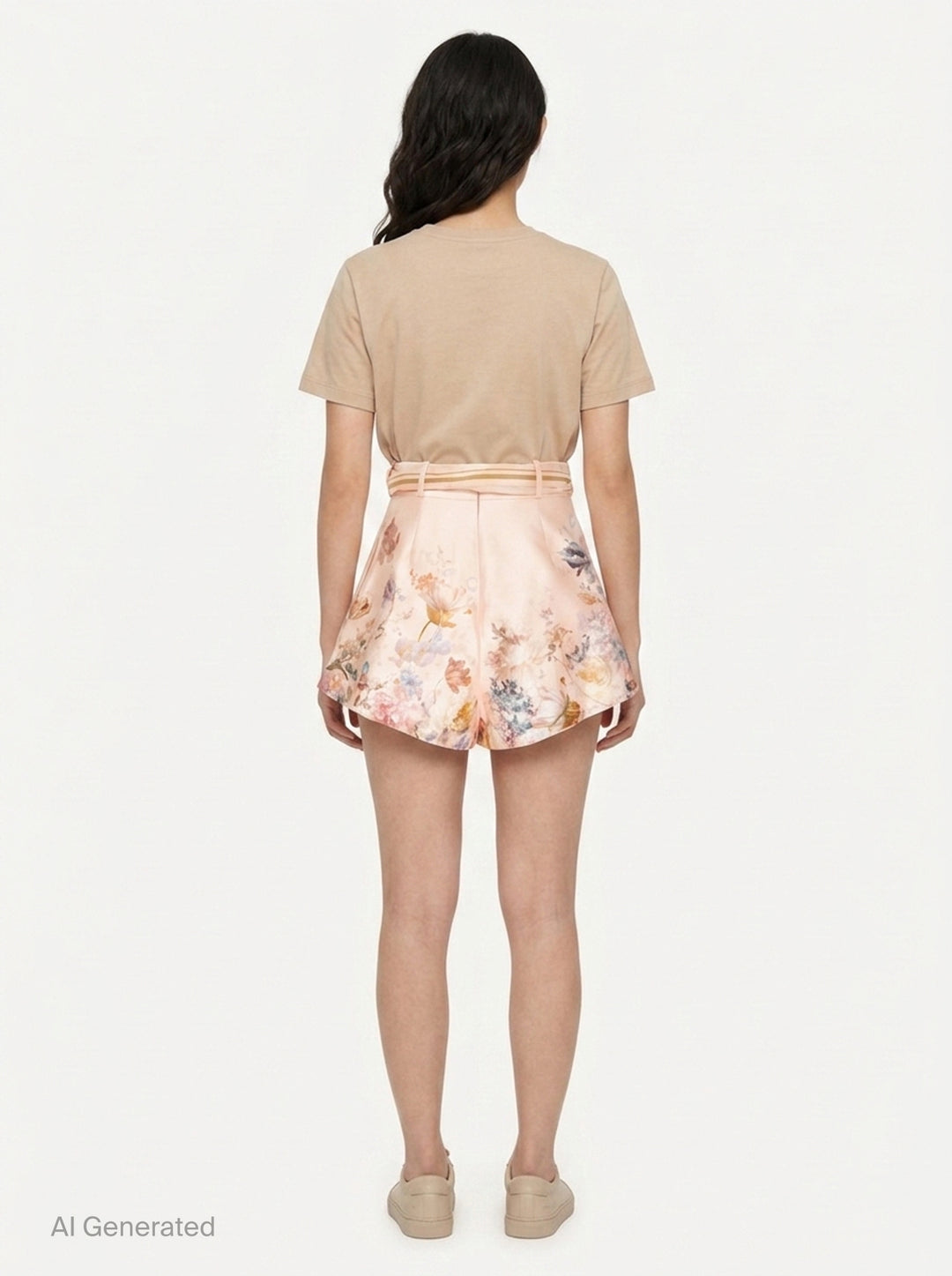 Valiant Tuck Shorts | Zimmermann | Club21 - back