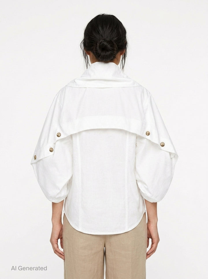Valiant Utility Shirt | Zimmermann | Club21 - back