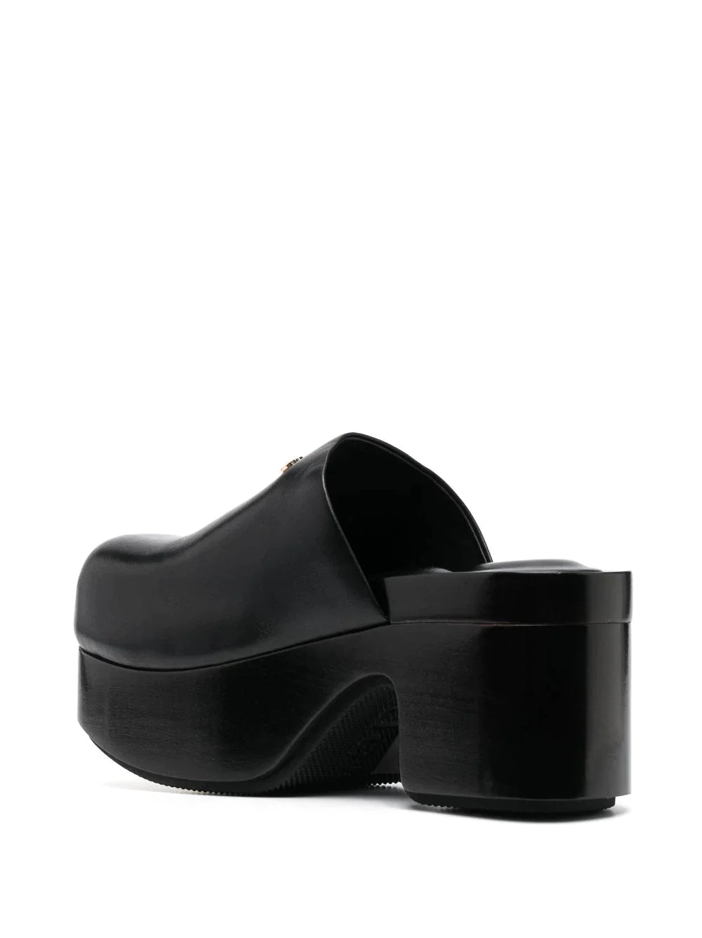 Zoe 85mm Leather Mules