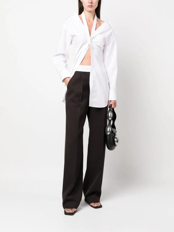 Pleated Trouser In Wool Tailoring