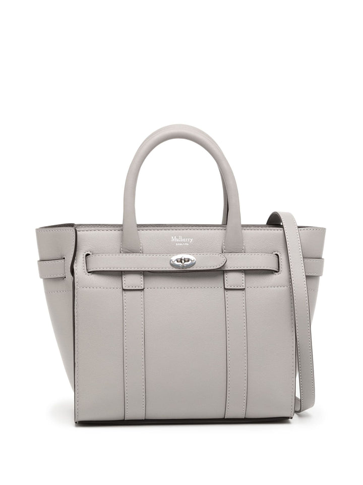 Mini Zipped Bayswater Pale Grey Micro Classic Grain