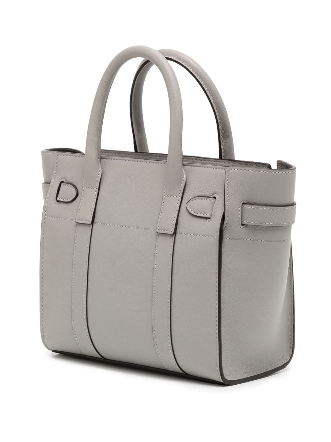 Mini Zipped Bayswater Pale Grey Micro Classic Grain