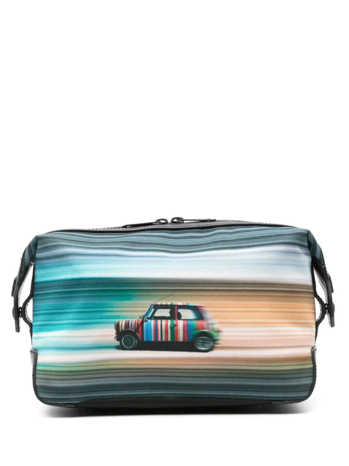 Men Washbag Mini Blur