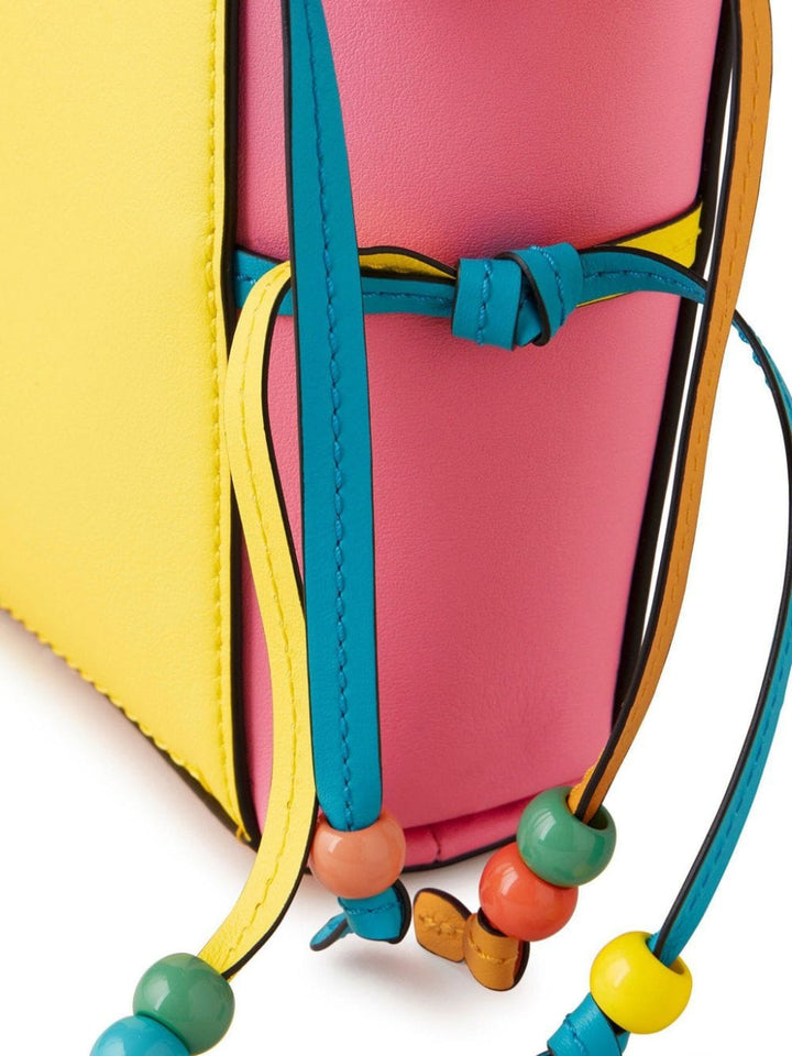 Mulberry X Mira Mikati Mini Clovelly Tote Multi Colour Smooth Flat Leather