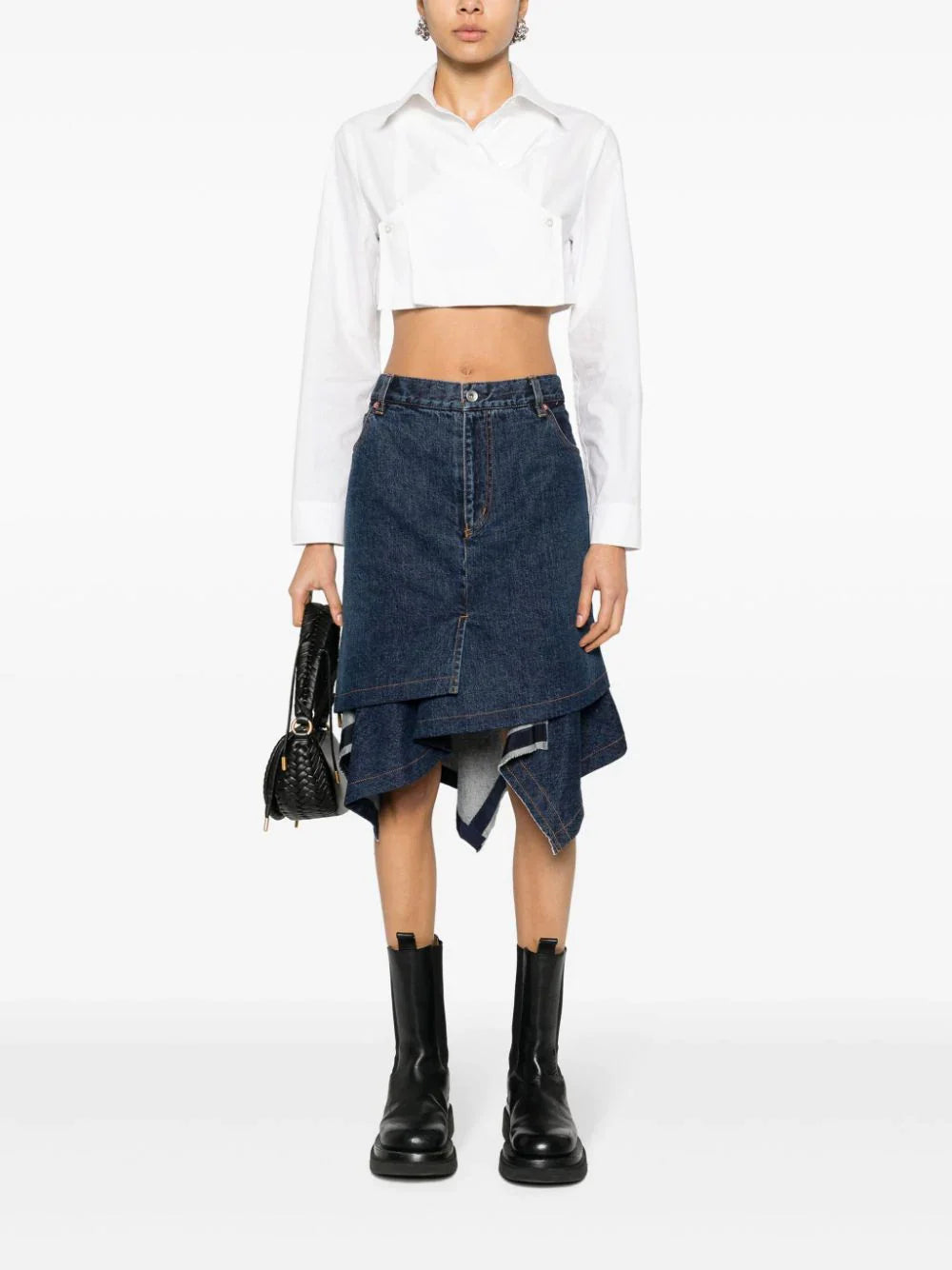 sacai Denim Skirt - view 2