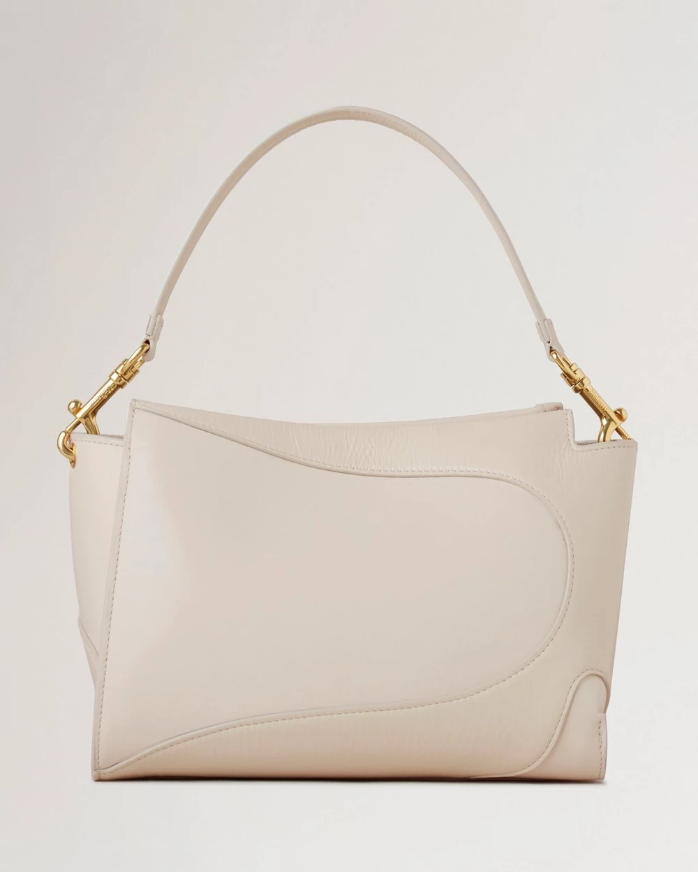 작은 어깨 아이리스 달걀 껍질 매트 부드러운 송아지 &amp; 주름진