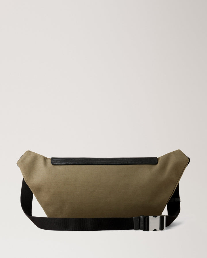 스카이 메신저 올리브 &amp; 블랙 캔버스 &amp; 스몰 클래식 그레인