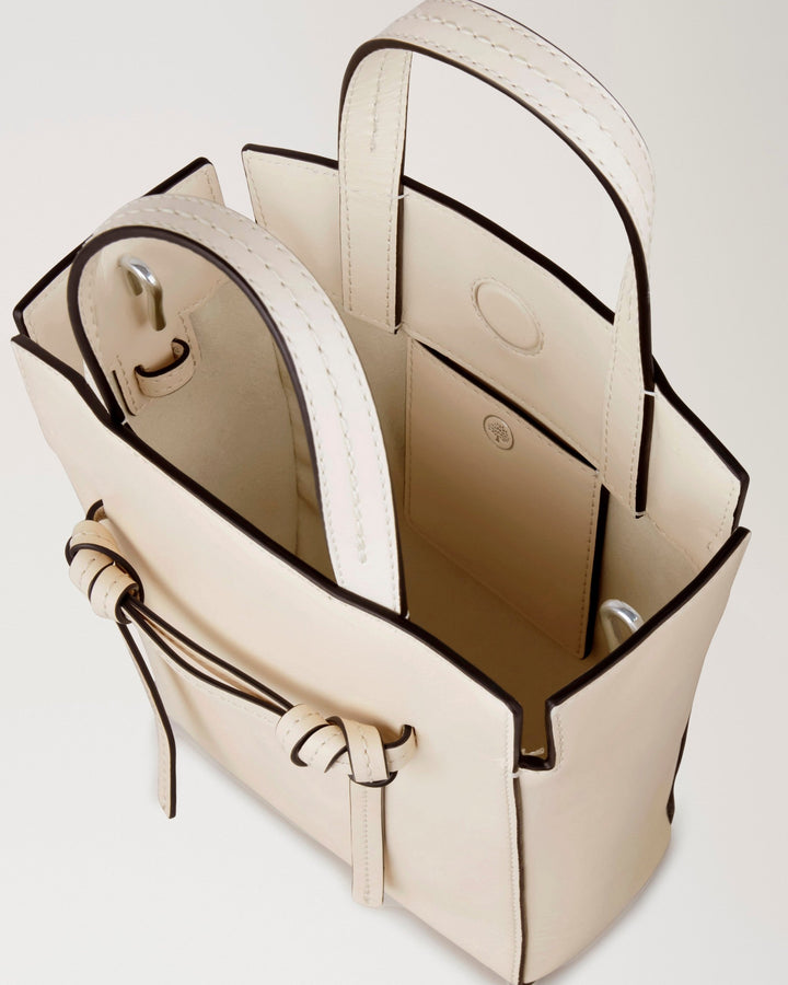 Clovelly Mini Tote Eggshell Refined Flat Calf