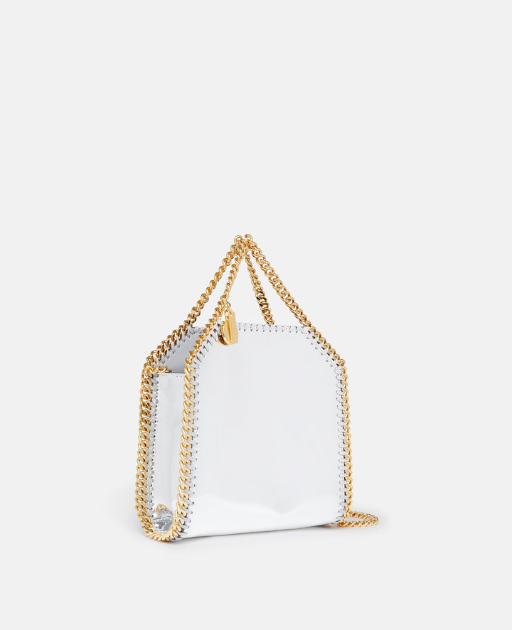 Stella McCartney + Sorayama Falabella 미러 크롬 마감 토트백