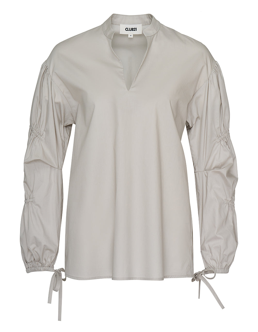 Silky Cotton Poplin Top