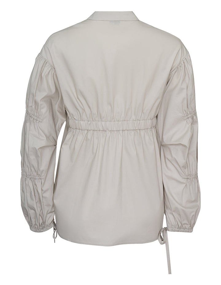 Silky Cotton Poplin Top