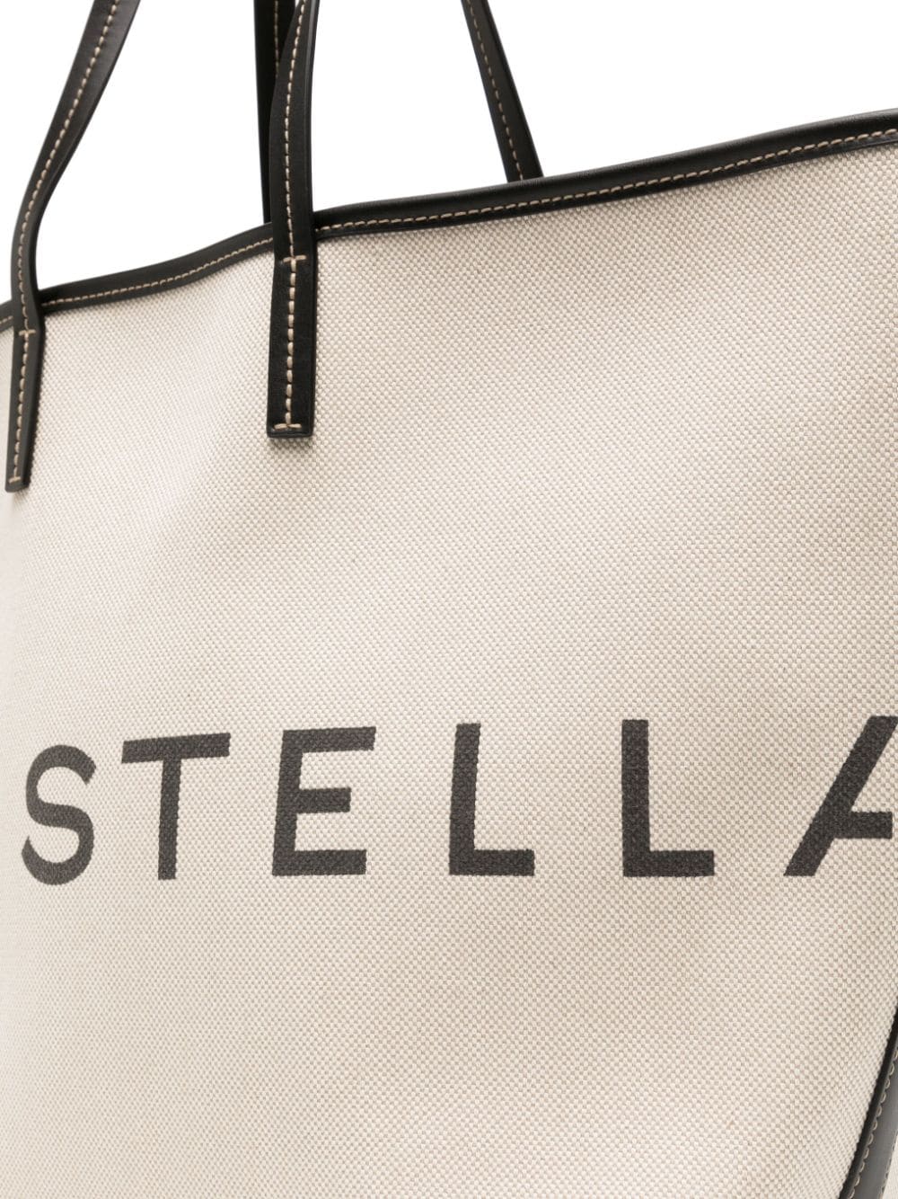 Stella Logo Cotton Canvas Shoulder Bag