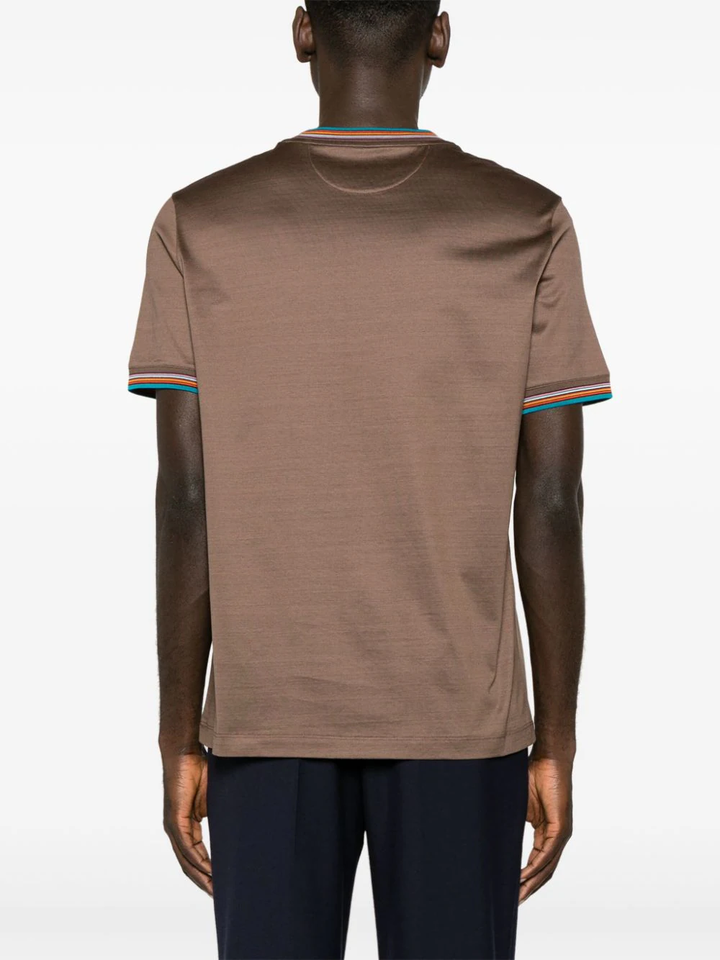 Mens Stripe Detail T-Shirt