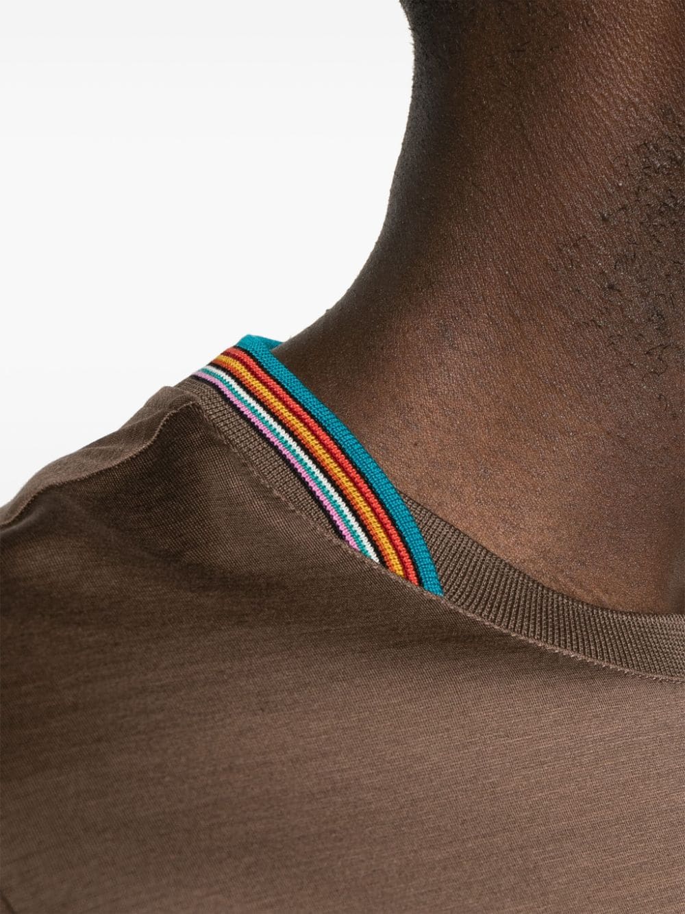 Mens Stripe Detail T-Shirt