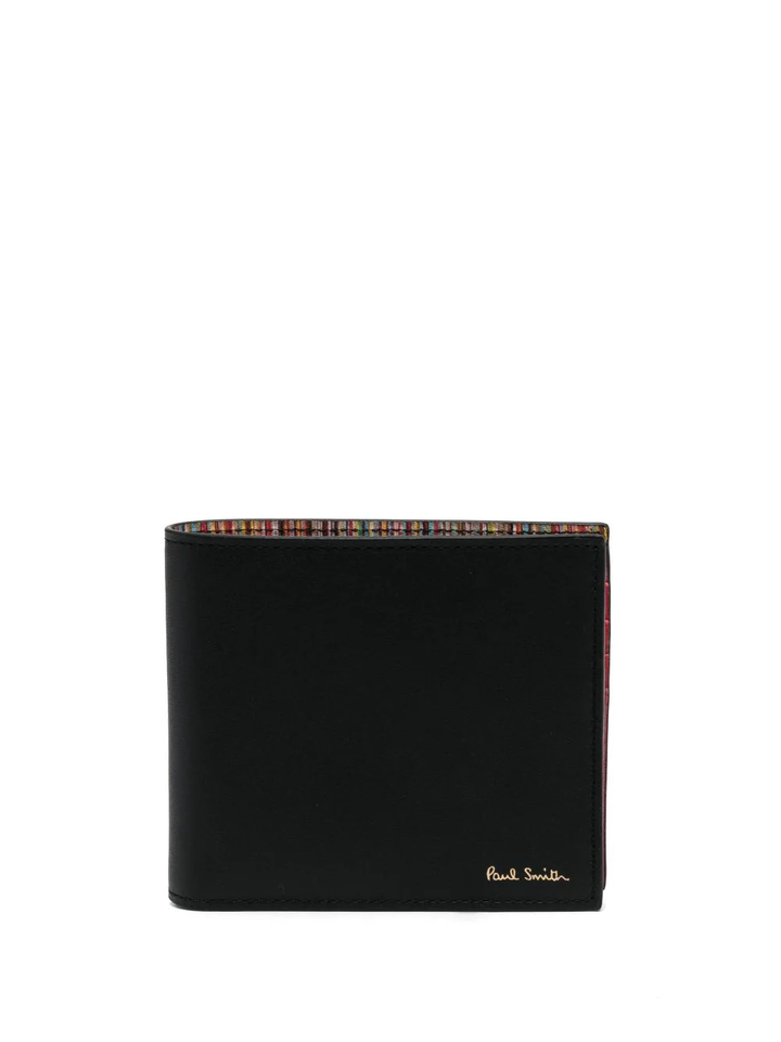 Men Leather 'Signature Stripe' Interior Billfold Wallet