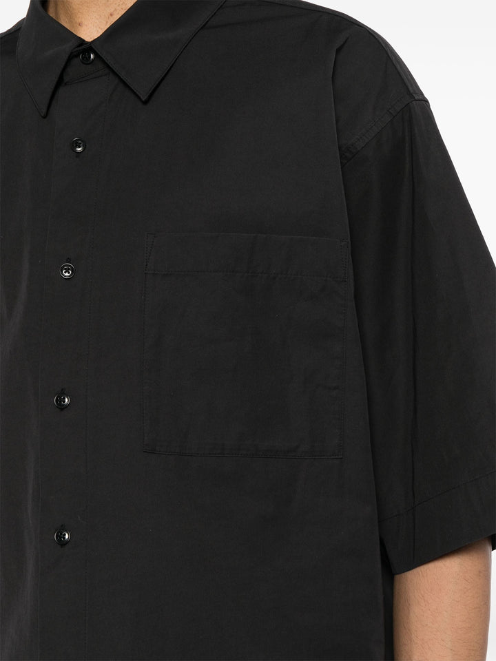 Short Sleeve Shirt In Technical Cotton