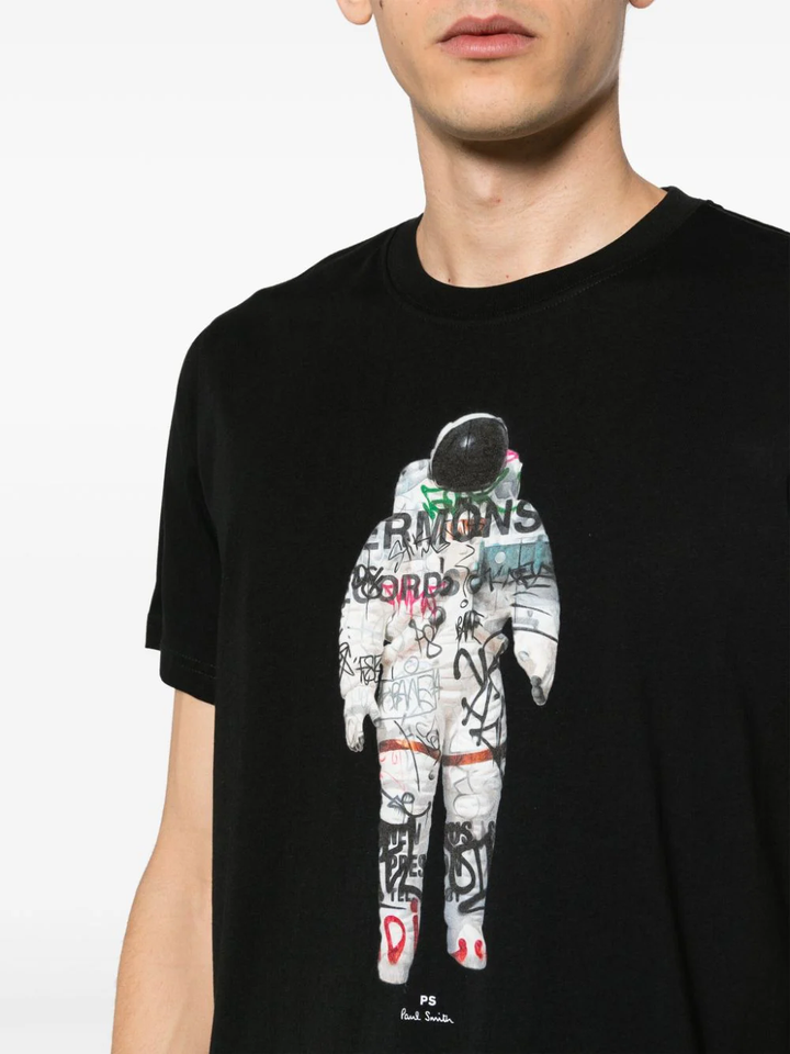 Mens Regular Fit T-Shirt Astronaut