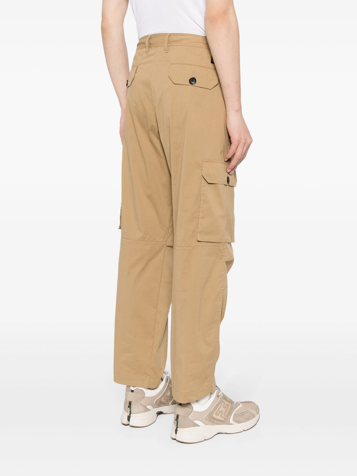 Mens Loose Fit Cargo Trouser