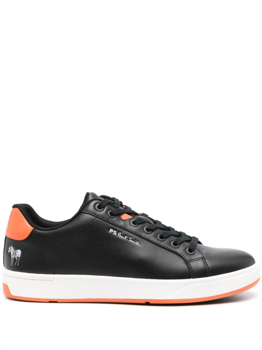 Mens Shoe Albany Black Orange