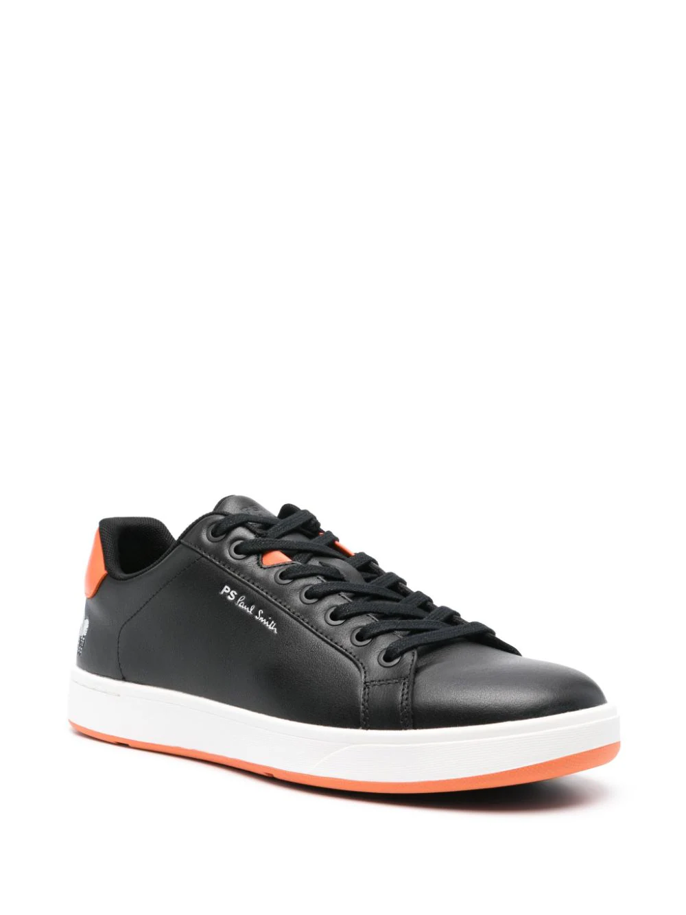 Mens Shoe Albany Black Orange