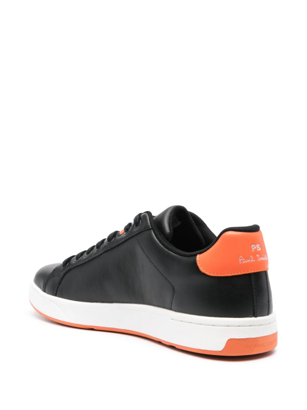 Mens Shoe Albany Black Orange