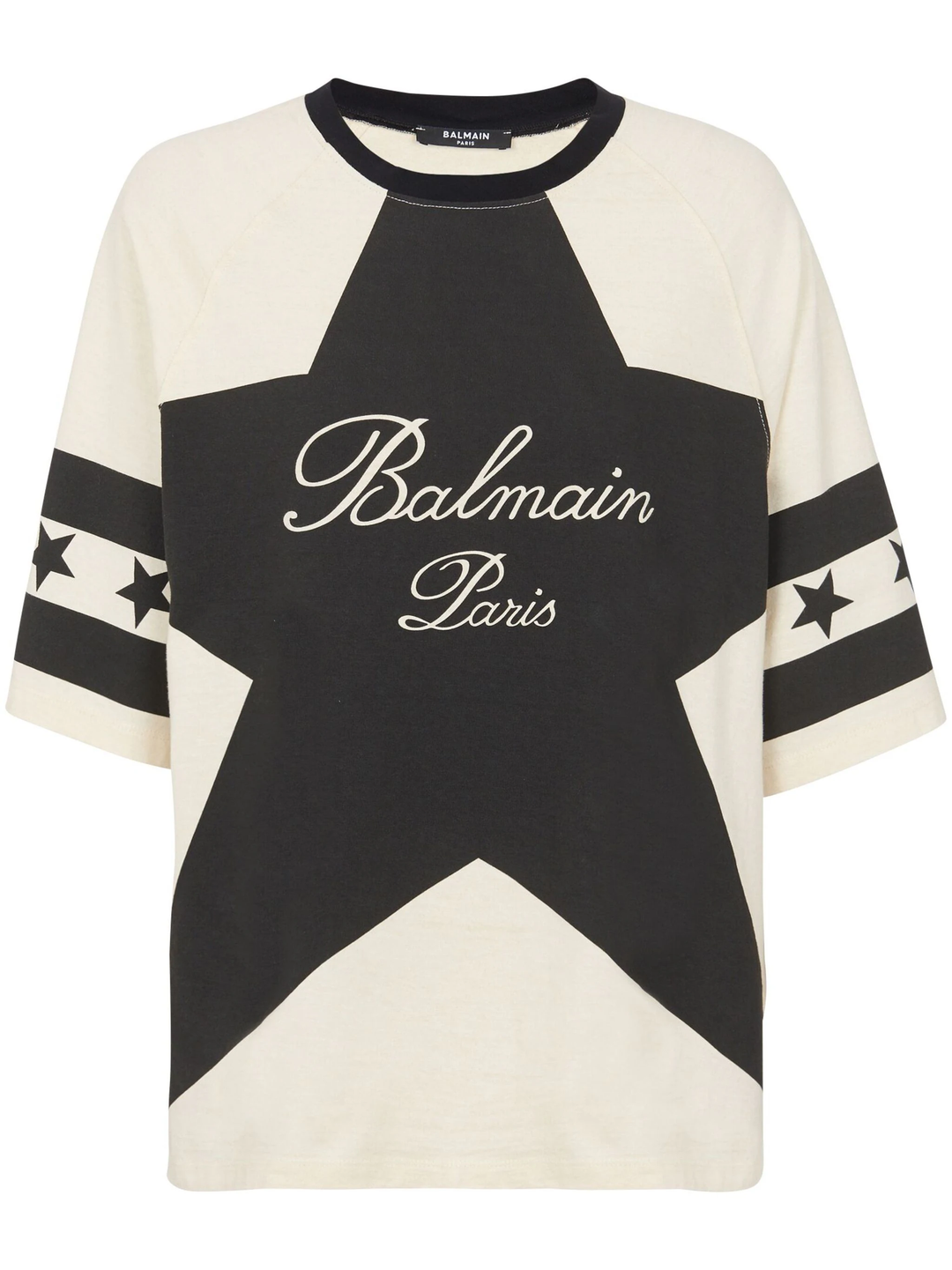 Balmain Signature Stars Bulky Tee