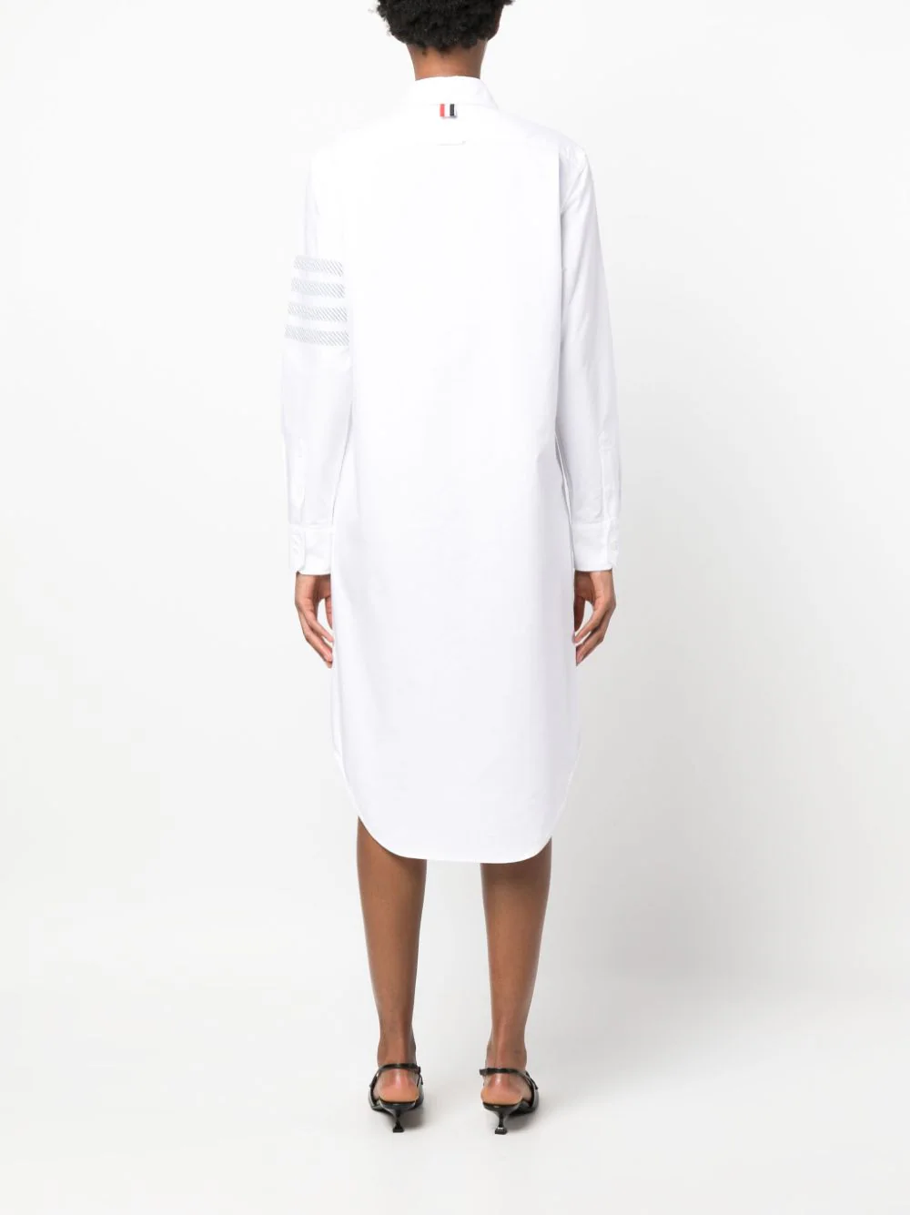 4-Bar Cotton Shirt Dress Women