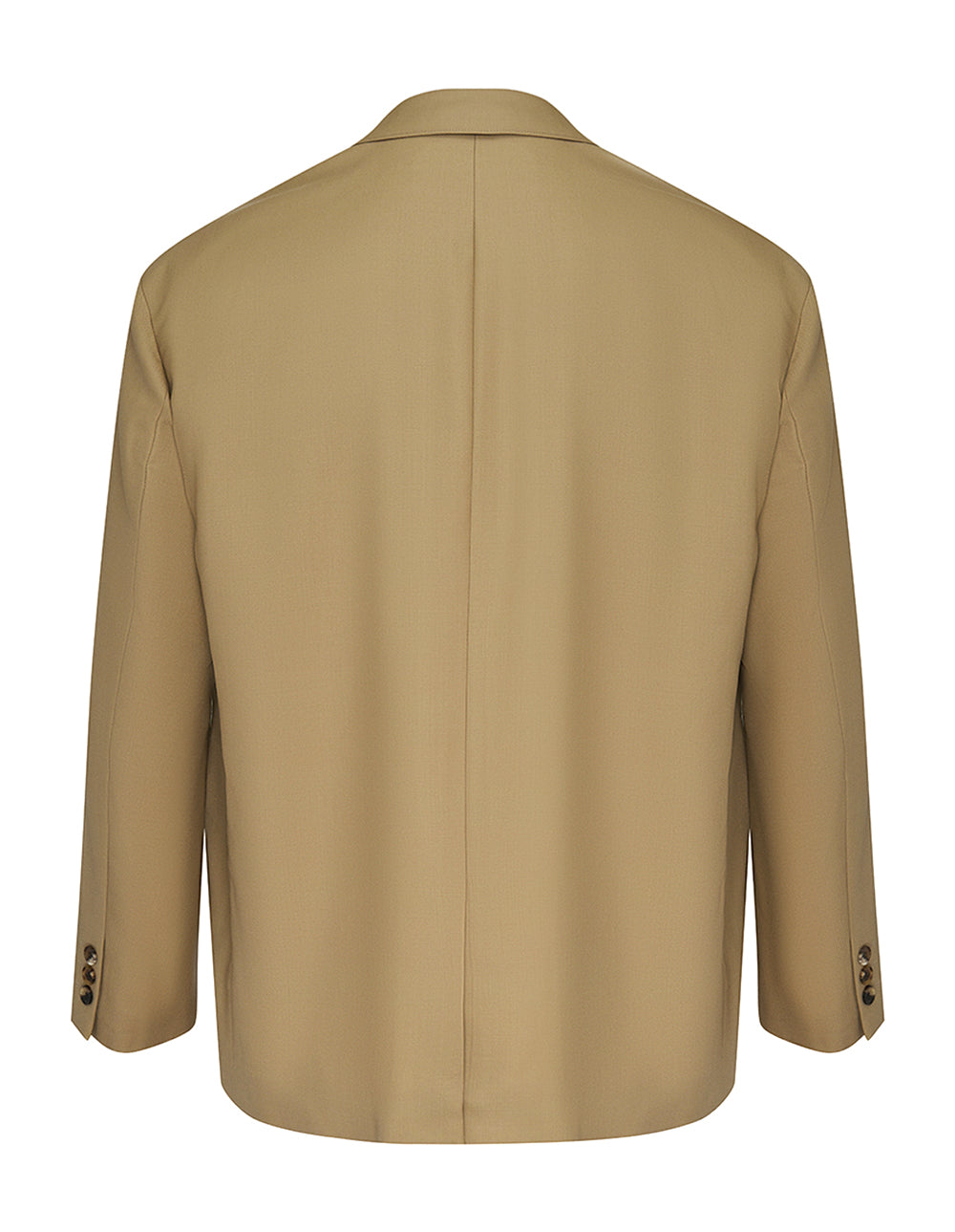 Wool Gabardine Garment Washed Jacket