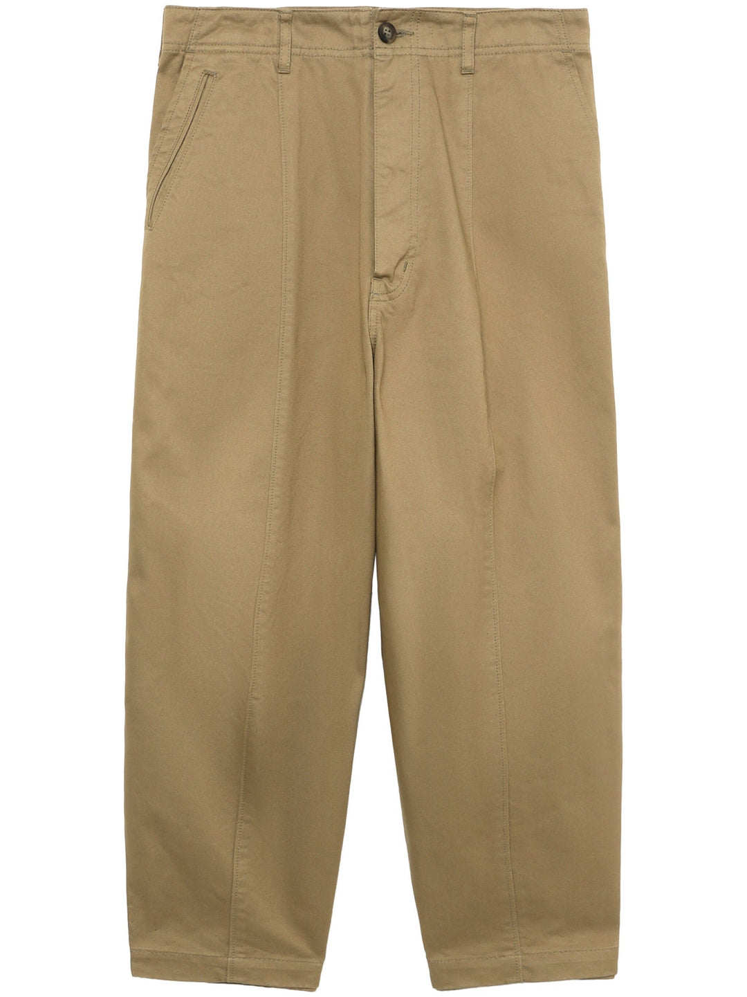 Cotton Chino Cloth Garment Dye Pants