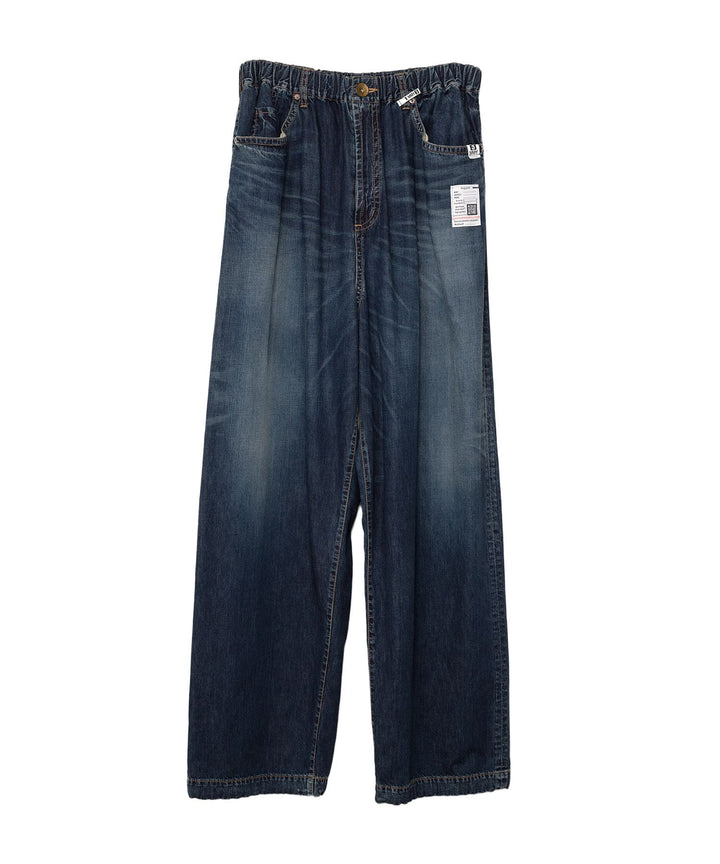 Light Denim Wide Pants