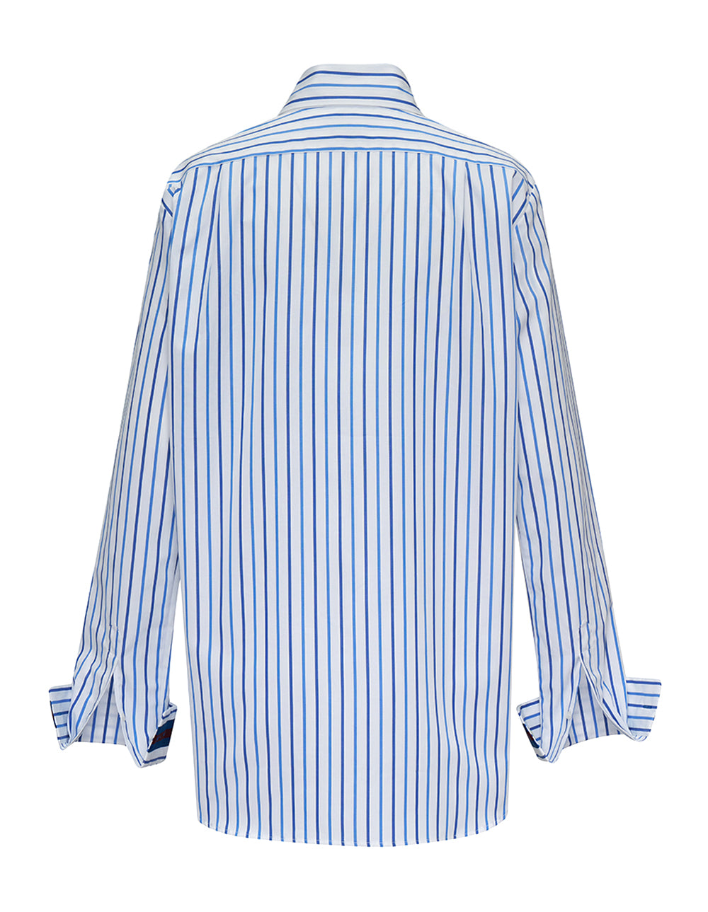 Striped Compact Popeline Shirt