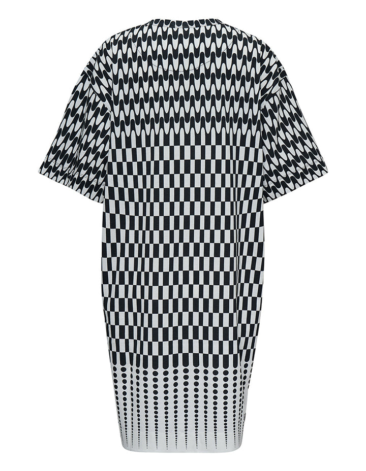 Geometrical Oversized Dress