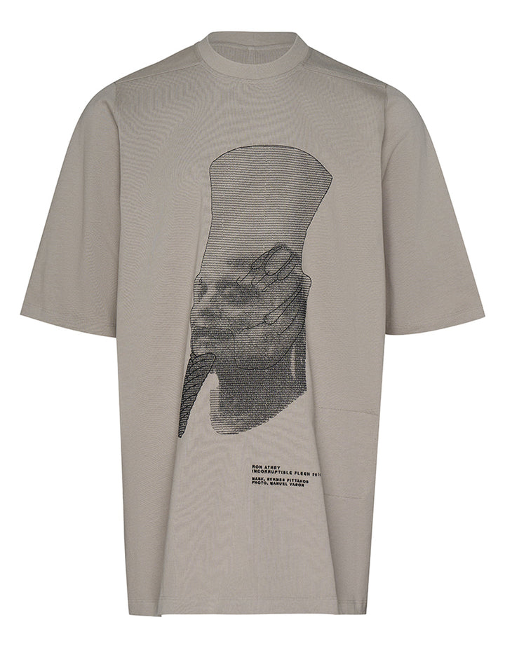 론 점보 티셔츠 자수