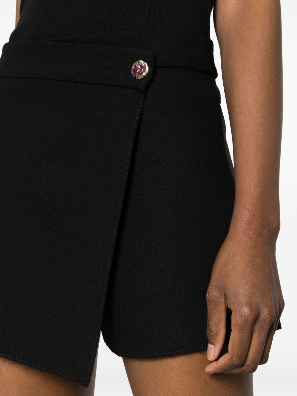 Front Button Panel Shorts