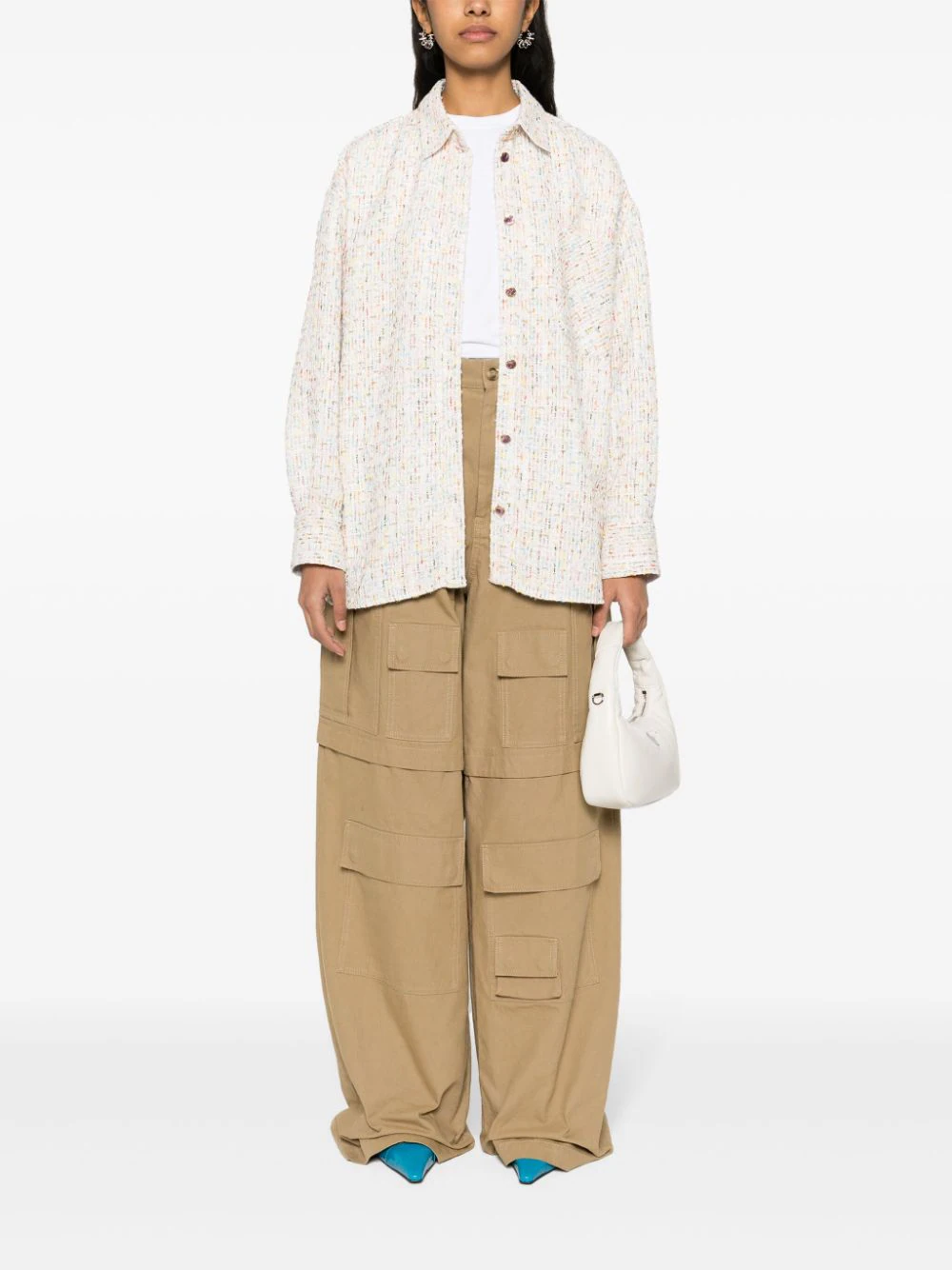 Multicolour Tweed Shirt