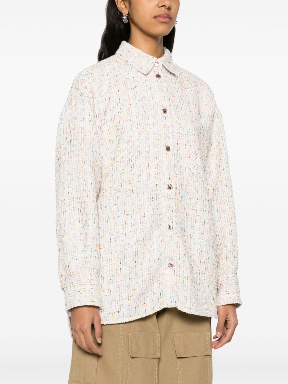Multicolour Tweed Shirt