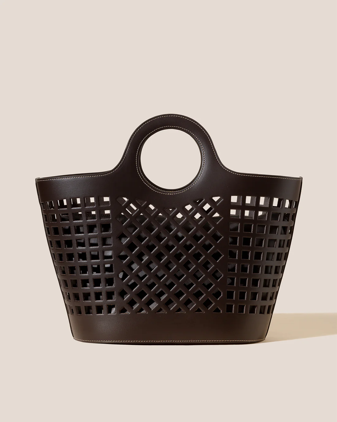 Colmado Cut-Out Leather Bag