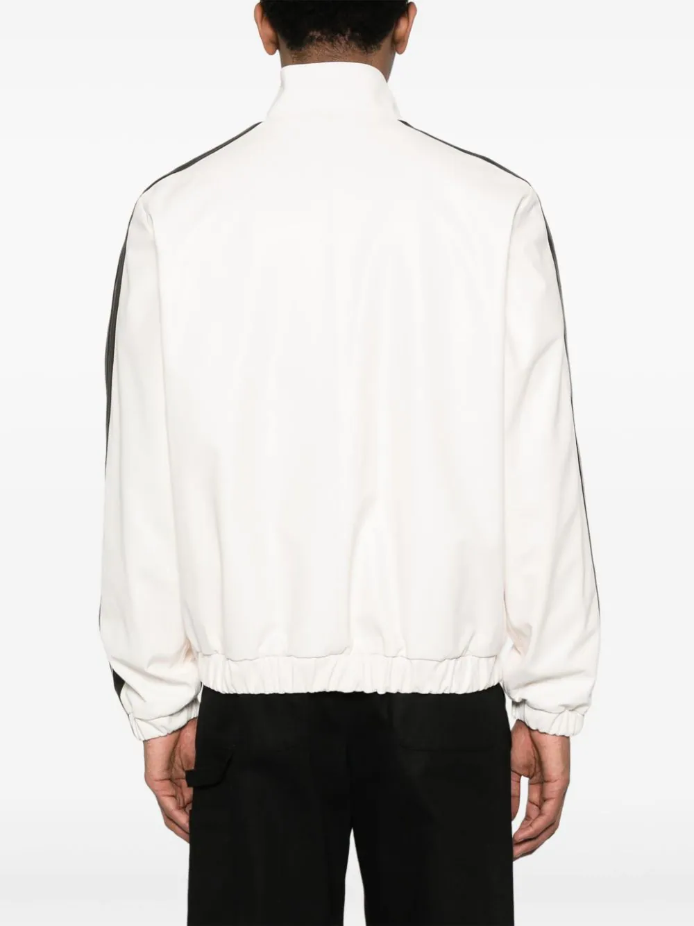 모노그램 가죽 재킷