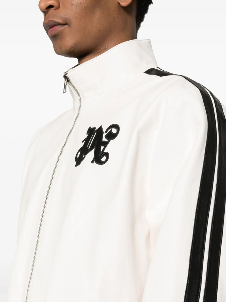 모노그램 가죽 재킷