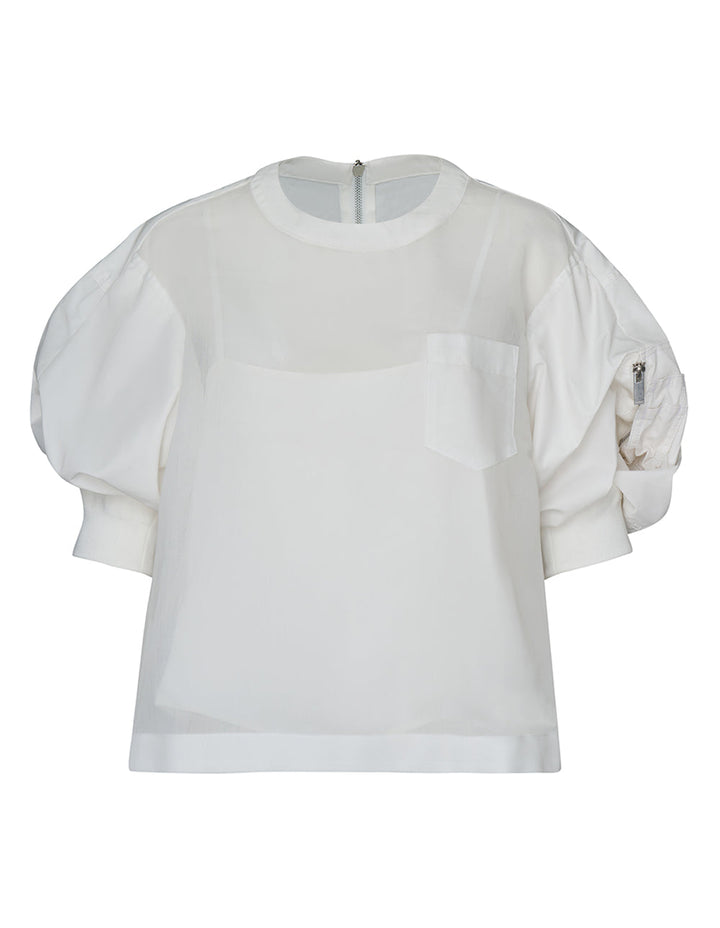 Voile X Taffeta Pullover