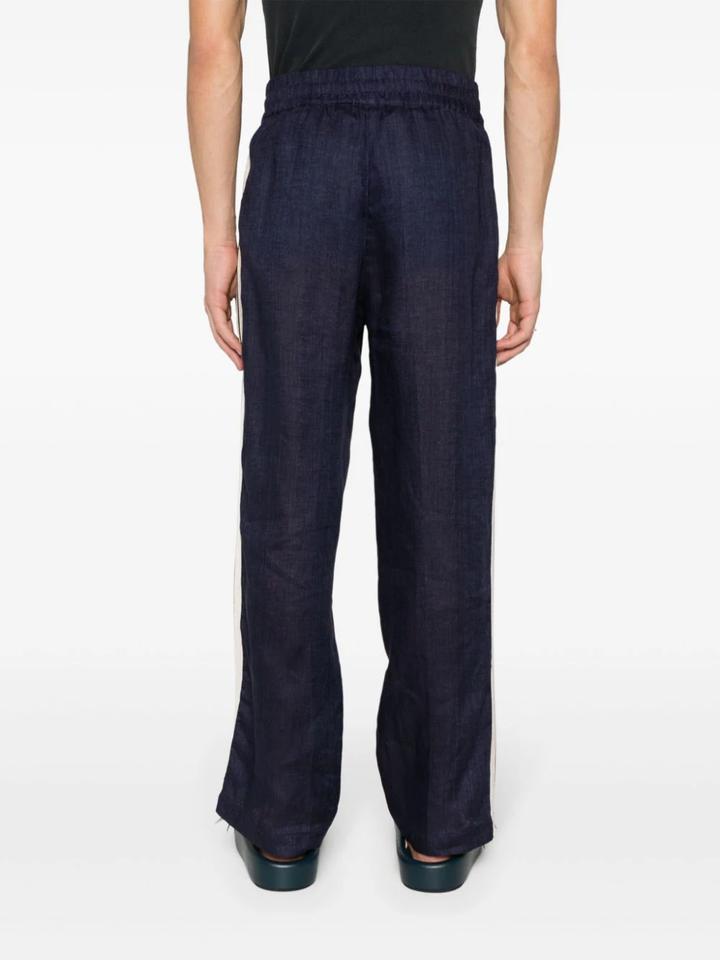 Classic Logo Linen Track Pant