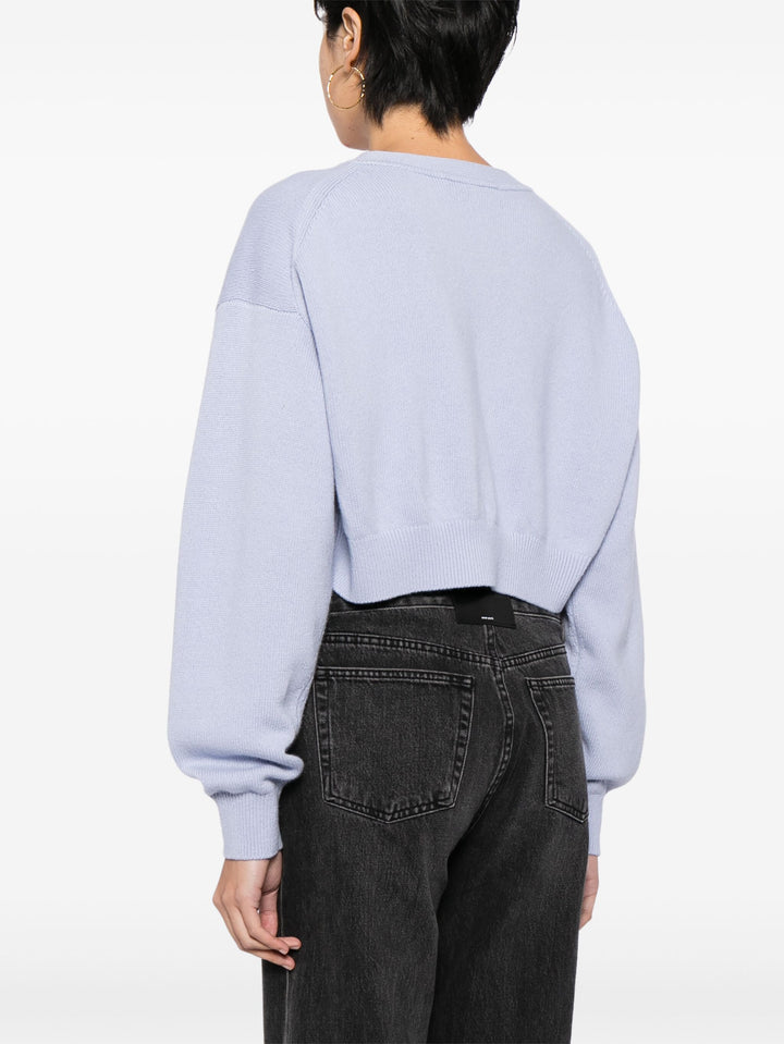 Long Sleeve Cardigan With V Neck