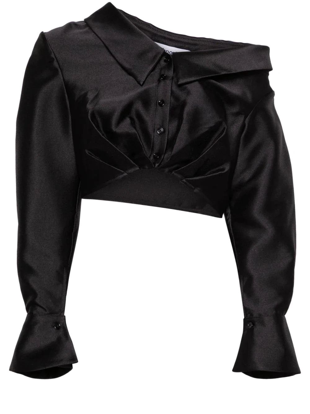 Black Taffeta Top