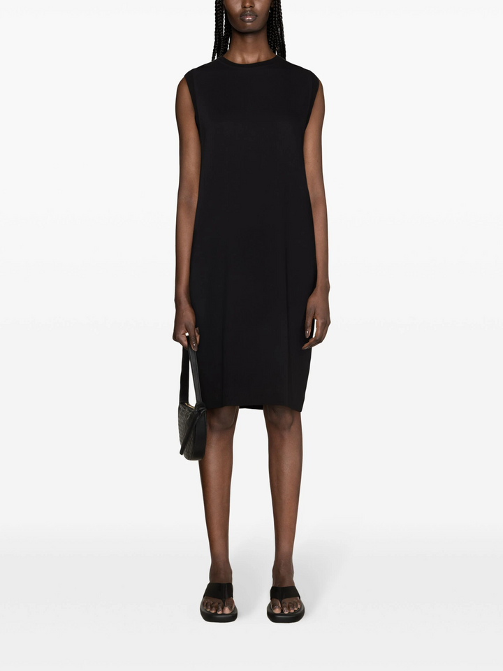 Rib Edge Shift Dress