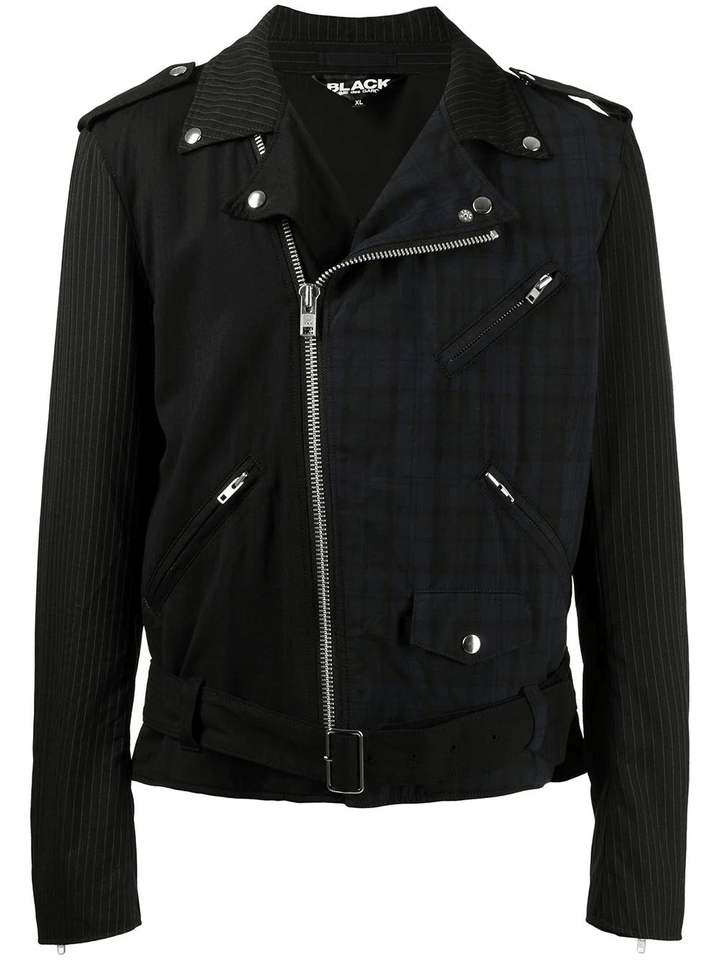 BLACKCommeDesGarcons-Worsted-Fabric-Riders-Jackets-Black-1